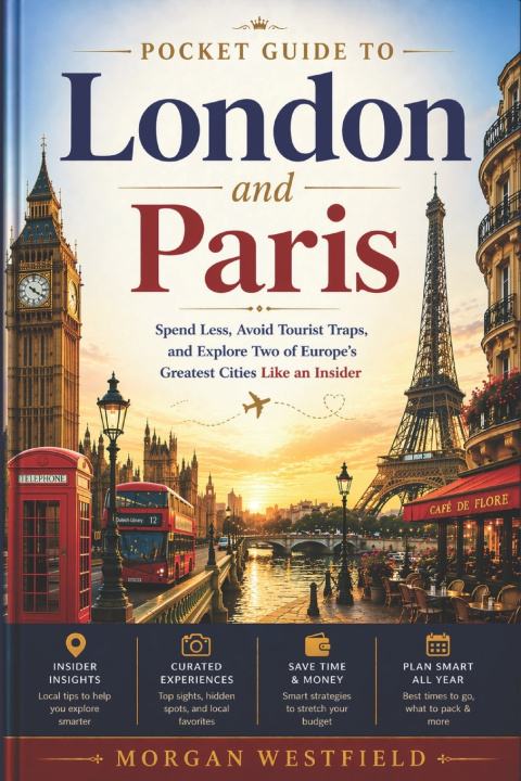 Kniha Pocket Guide To London and Paris Morgan Westfield