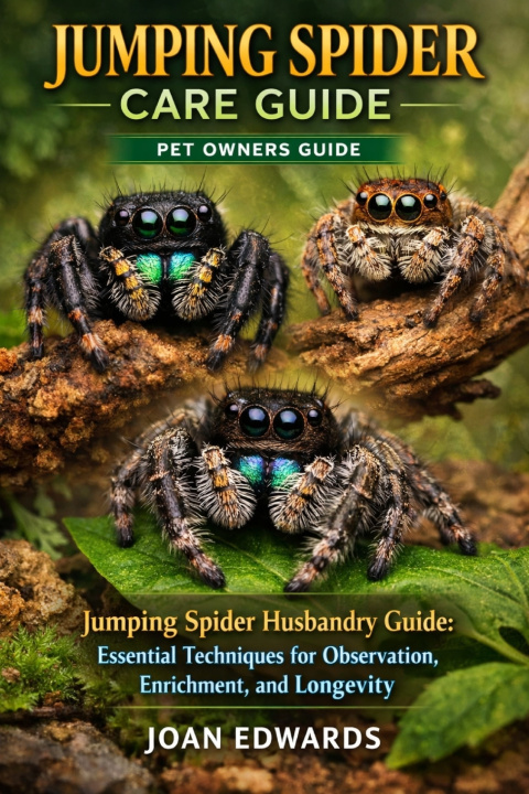 Knjiga JUMPING SPIDER CARE GUIDE JOAN EDWARDS