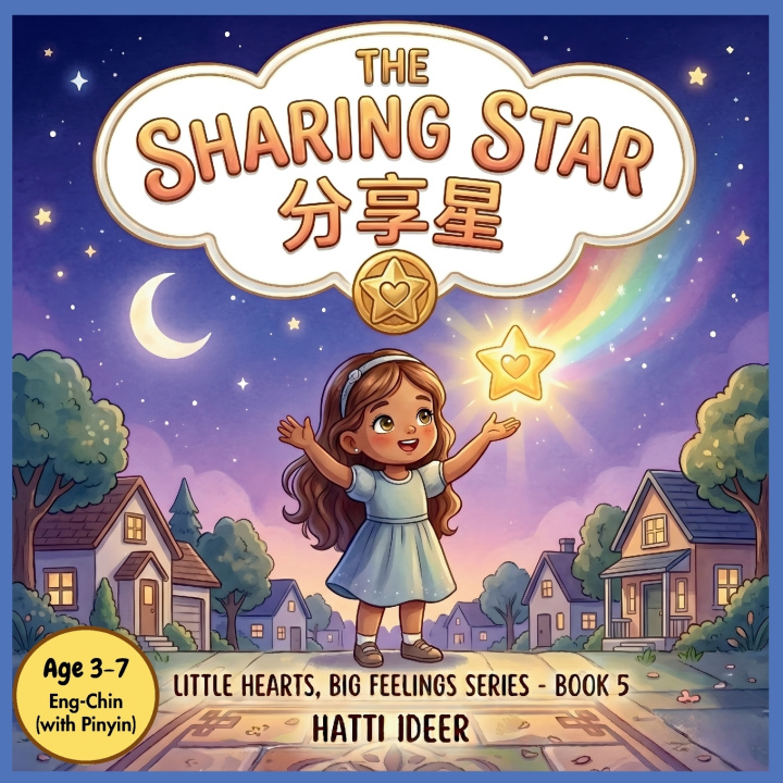 Knjiga The Sharing Star 分享星 Hatti Ideer