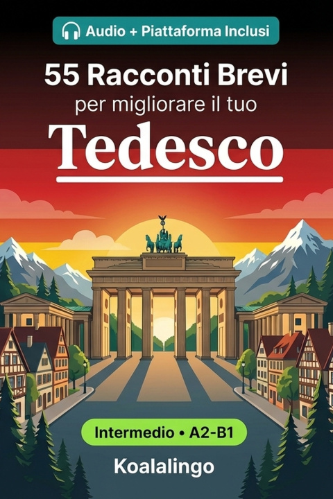 Kniha 55 racconti bilingue per imparare il tedesco a livello intermedio Koalalingo