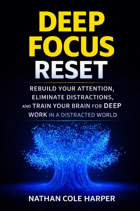 Kniha Deep focus Reset NATHAN COLE HARPER