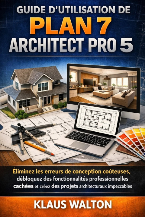 Livro GUIDE D'UTILISATION DE PLAN 7 ARCHITECT PRO 5 KLAUS WALTON