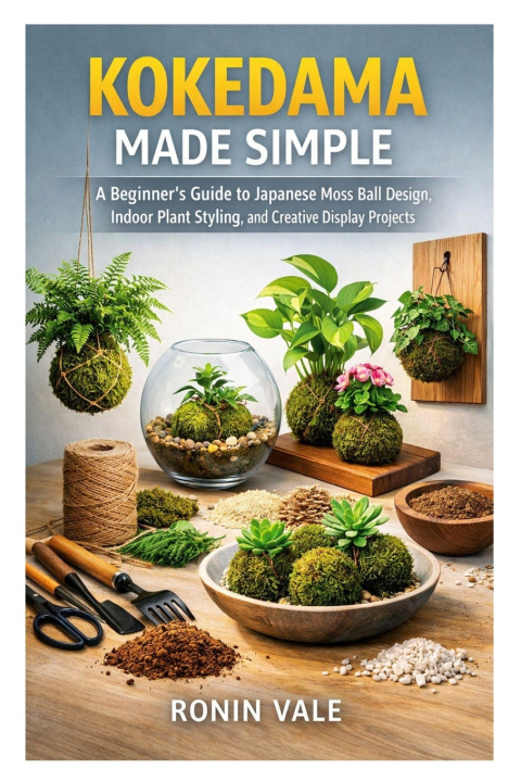 Knjiga KOKEDAMA MADE SIMPLE Ronin Vale