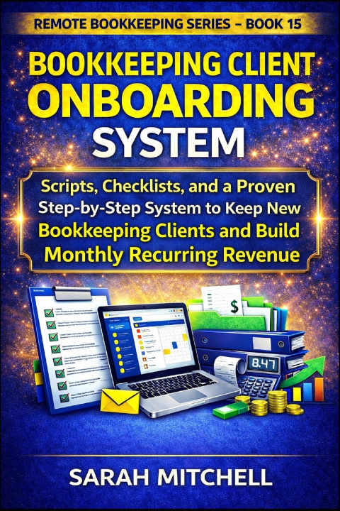 Kniha Bookkeeping Client Onboarding System Sarah Mitchell