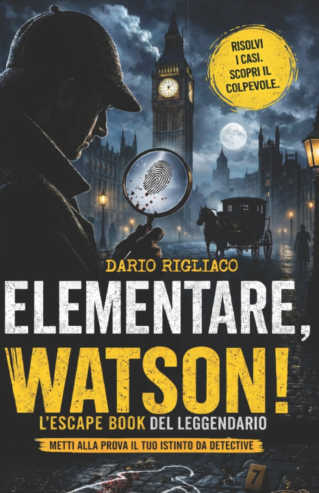 Kniha "Elementare, Watson!" Dario Rigliaco