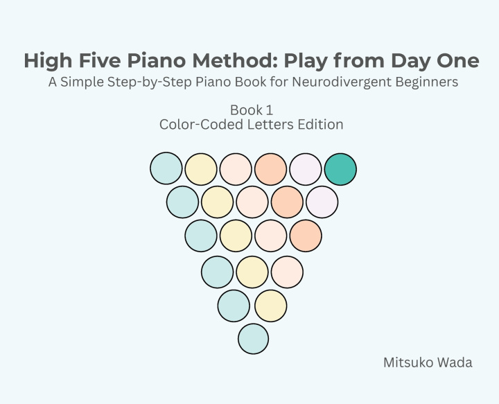 Kniha High Five Piano Method Mitsuko Wada