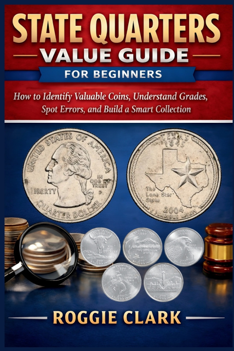 Kniha State Quarters Value Guide for Beginners Roggie Clark