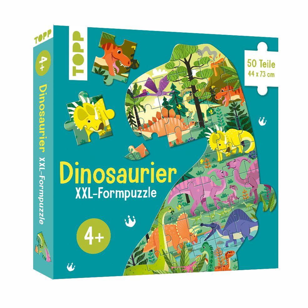 Juego/Juguete Dinosaurier XXL-Formpuzzle Emmanuelle Colin