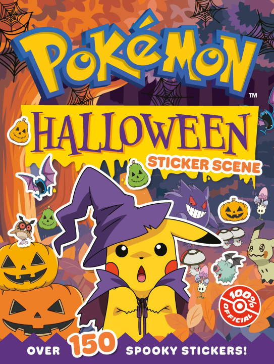 Knjiga Pokemon Halloween Sticker Scene Pokemon