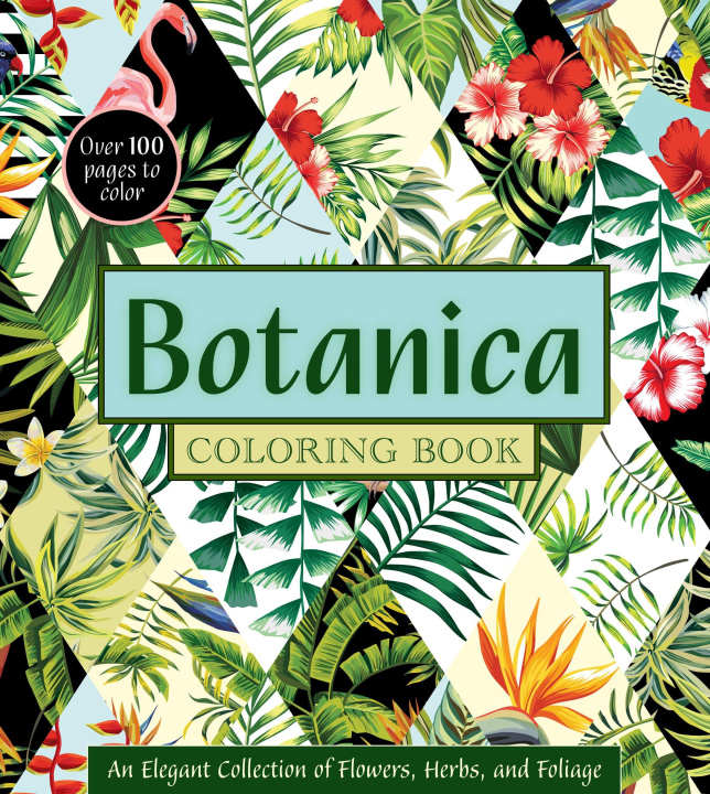 Book Botanica Coloring Book Editors of Chartwell Books