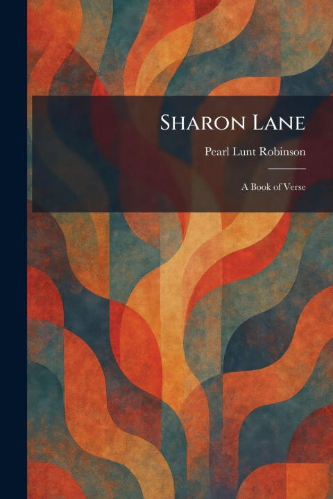 Kniha Sharon Lane Pearl Lunt Robinson
