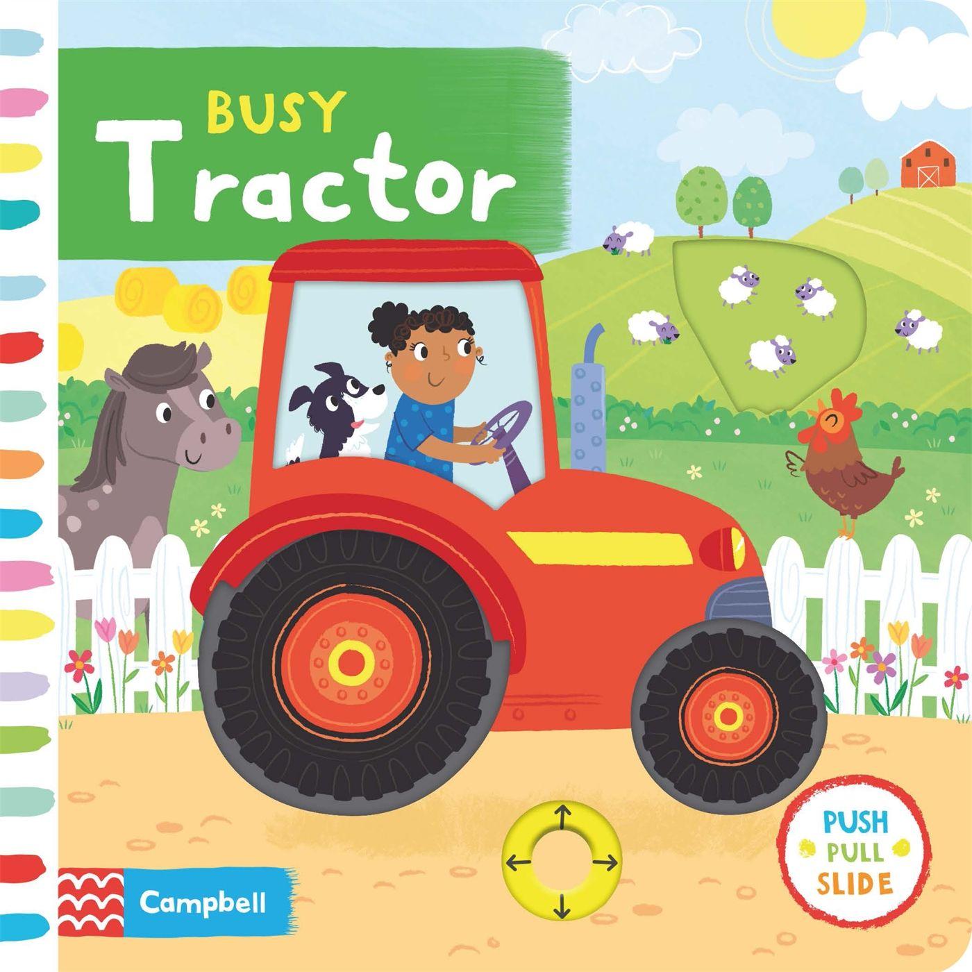 Kniha Busy Tractor Campbell Books