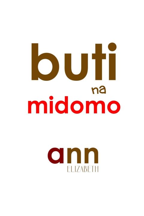 Libro Buti Na Midomo - Ann Elizabeth Ann Elizabeth