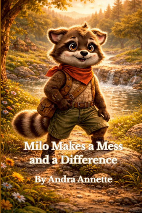 Kniha Milo Makes a Mess and a Difference Andra Annette