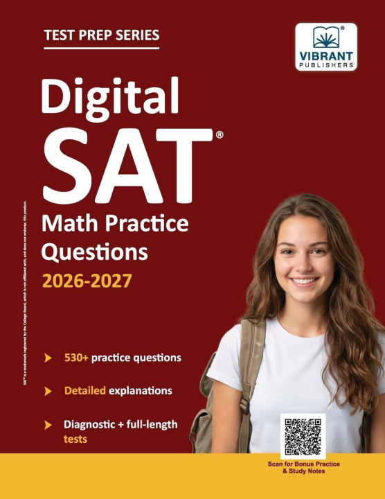 Kniha Digital SAT Math Practice Questions Vibrant Publishers