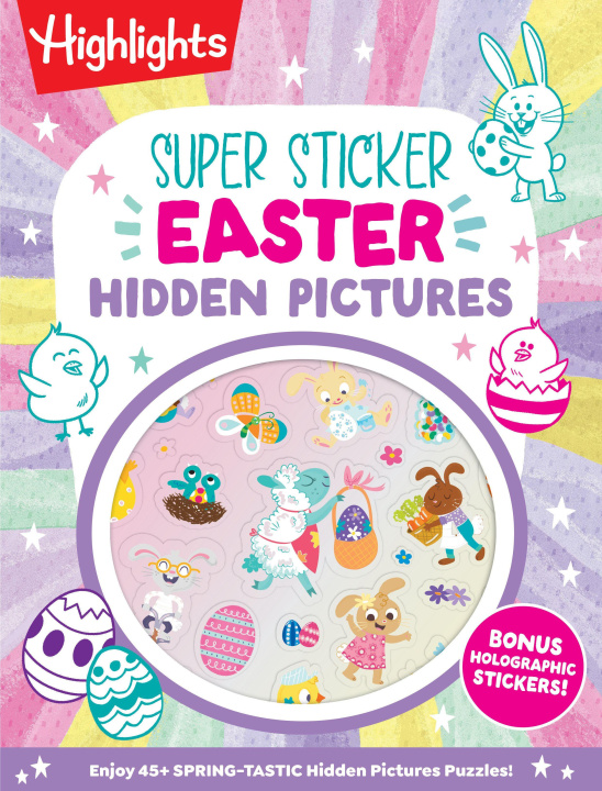 Kniha Super Sticker Easter Hidden Pictures 