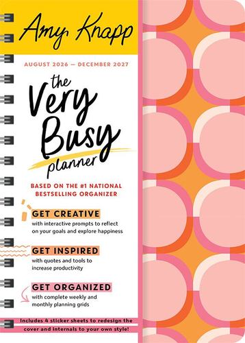 Koledar/Rokovnik 2027 Amy Knapp's the Very Busy Planner ENGMT