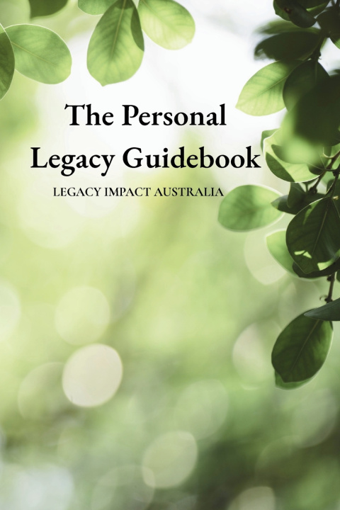 Kniha The Personal Legacy Guidebook S. Villiers