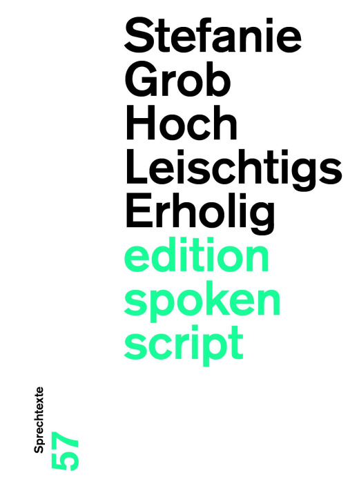 Kniha Hochleischtigserholig 