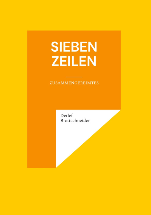Kniha Sieben Zeilen 