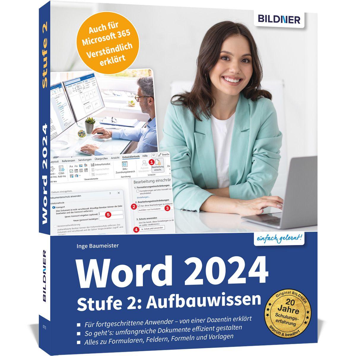 Kniha Word 2024 - Stufe 2: Aufbauwissen 
