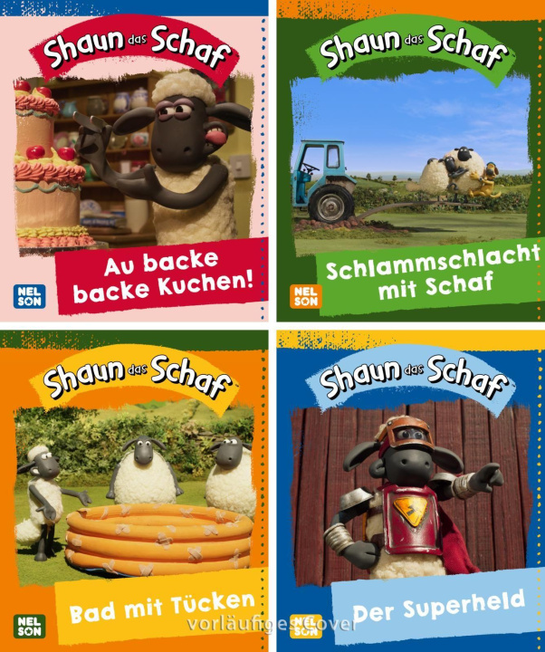 Knjiga Nelson Mini-Bücher: 4er Shaun das Schaf 1-4 