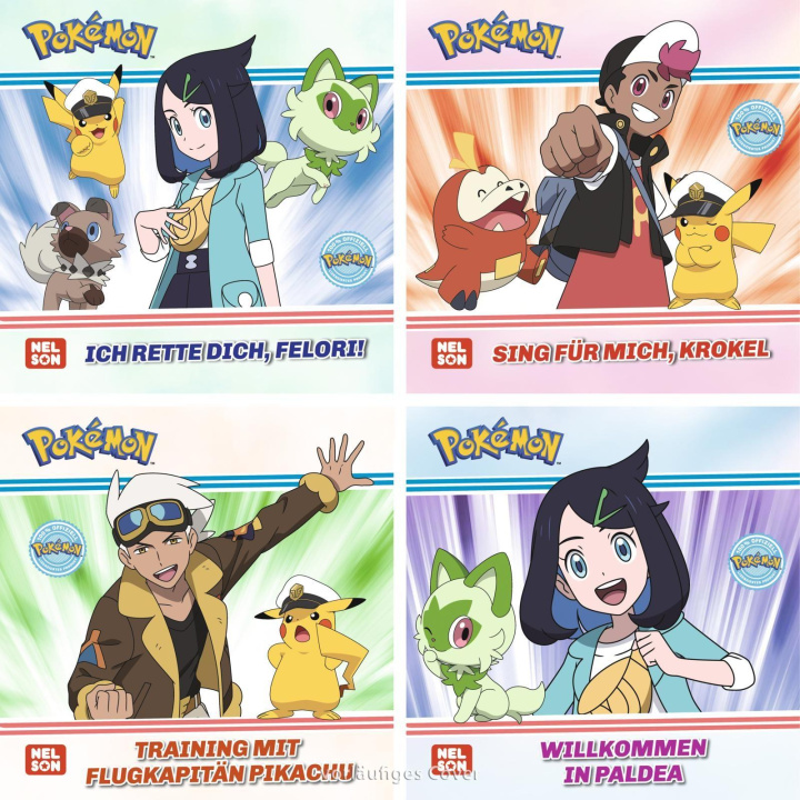 Knjiga 4er-Set Maxi-Mini 64: Pokémon 