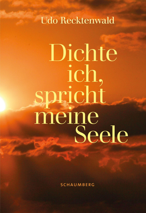 Kniha Dichte ich, spricht meine Seele 