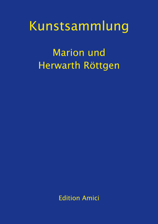 Kniha Kunstsammlung 