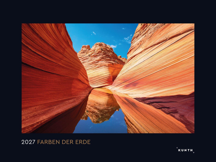 Koledar/Rokovnik Farben der Erde - KUNTH Wandkalender 2027 