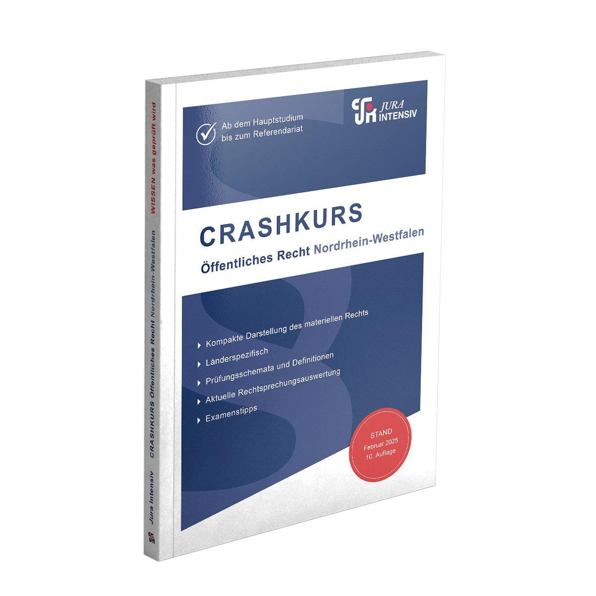 Kniha CRASHKURS Öffentliches Recht - NRW 