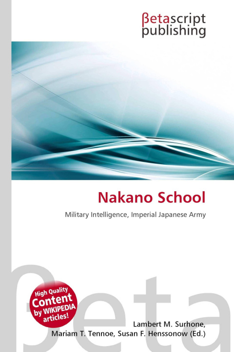 Kniha Nakano School Mariam T. Tennoe