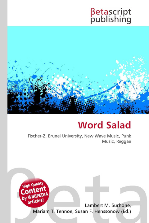 Kniha Word Salad Mariam T. Tennoe