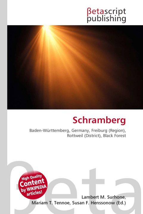 Kniha Schramberg Mariam T. Tennoe