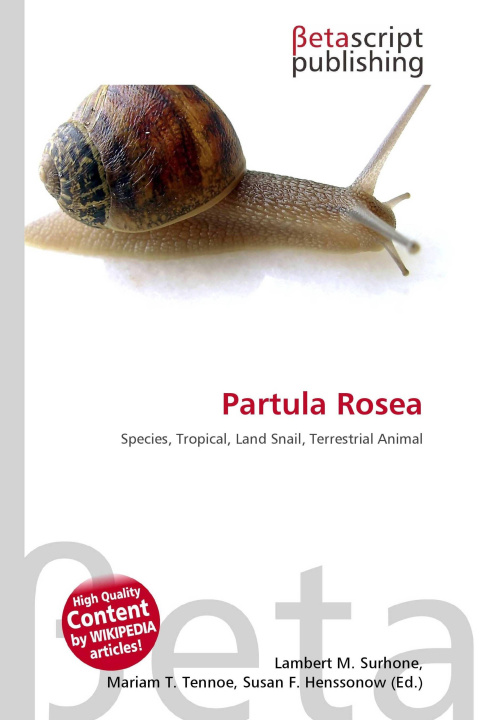 Knjiga Partula Rosea Mariam T. Tennoe