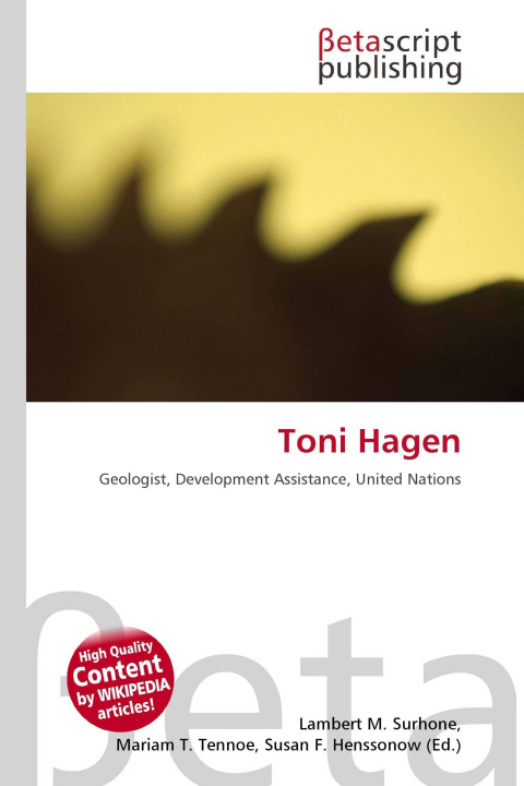 Kniha Toni Hagen Mariam T. Tennoe