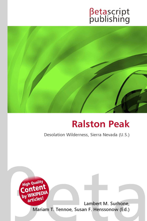 Knjiga Ralston Peak Mariam T. Tennoe