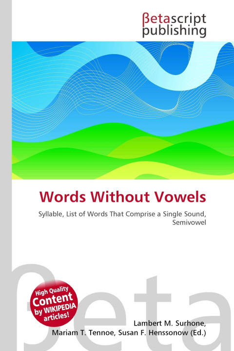 Knjiga Words Without Vowels Mariam T. Tennoe