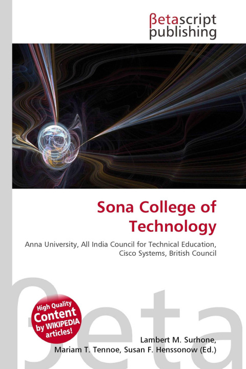 Kniha Sona College of Technology Mariam T. Tennoe