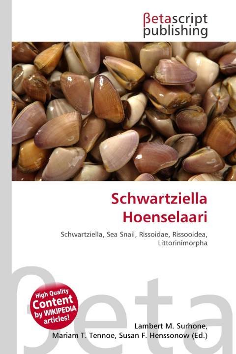 Libro Schwartziella Hoenselaari Mariam T. Tennoe