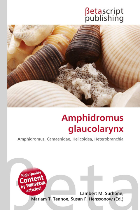 Kniha Amphidromus glaucolarynx Mariam T. Tennoe