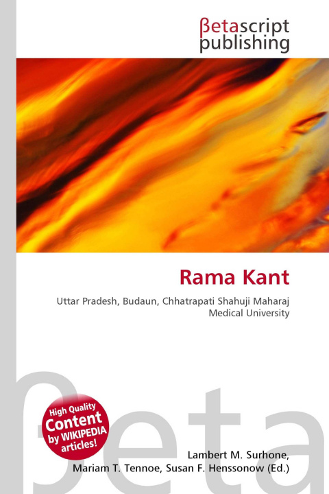Knjiga Rama Kant Mariam T. Tennoe