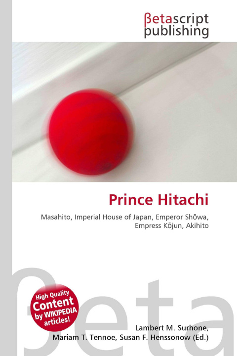 Kniha Prince Hitachi Mariam T. Tennoe