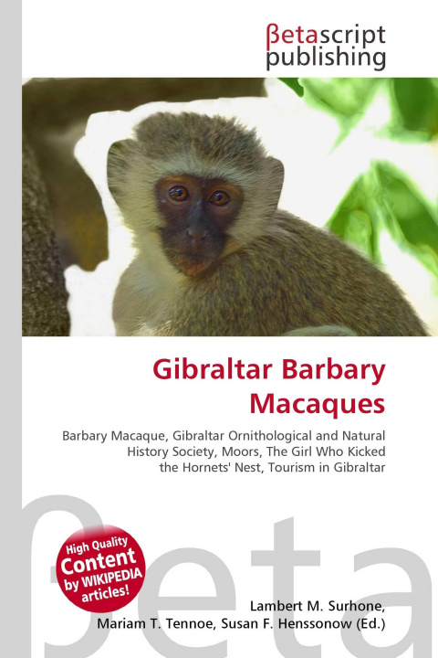 Kniha Gibraltar Barbary Macaques Mariam T. Tennoe