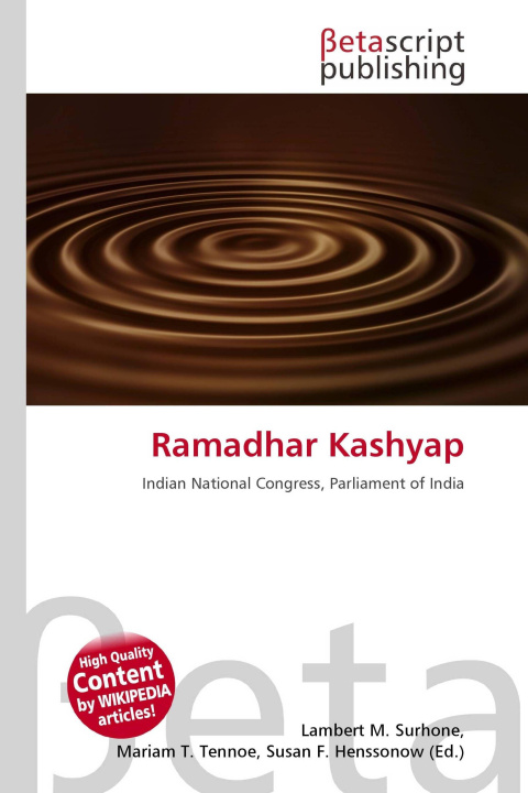 Kniha Ramadhar Kashyap Mariam T. Tennoe