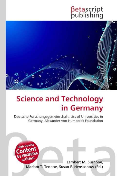 Knjiga Science and Technology in Germany Mariam T. Tennoe