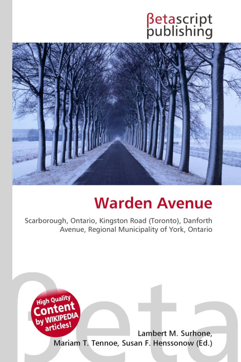 Kniha Warden Avenue Mariam T. Tennoe