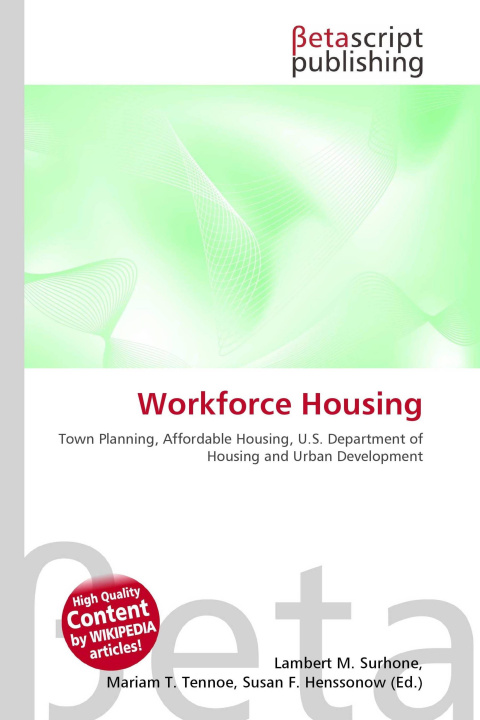 Kniha Workforce Housing Mariam T. Tennoe