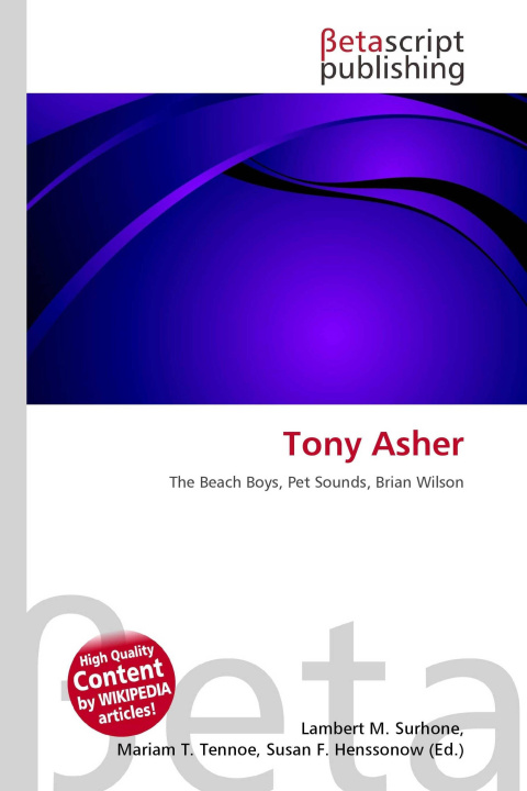 Kniha Tony Asher Mariam T. Tennoe