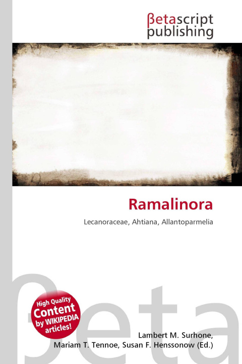 Kniha Ramalinora Mariam T. Tennoe
